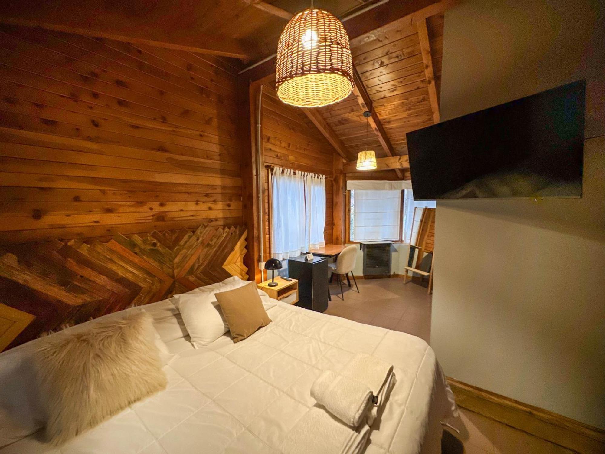 Quarto Duplo com Vista Jardim